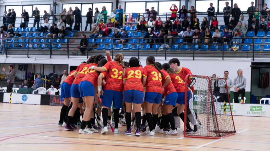 Concentración de la Selección Española Absoluta Femenina de Floorball